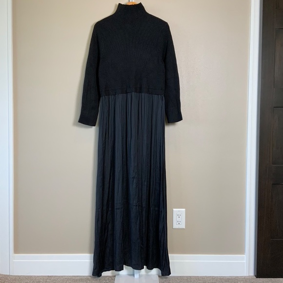 Anthropologie The Thea Long-Sleeve Twofer Maxi Dress - Picture 11 of 16